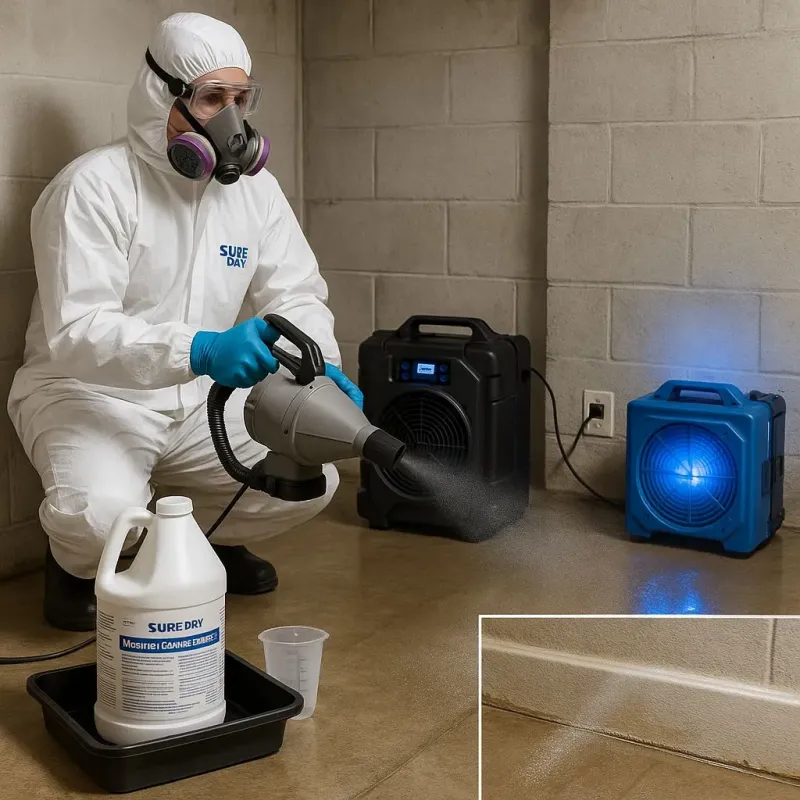 Sanitization and Odor Removal process in Berlin, PA