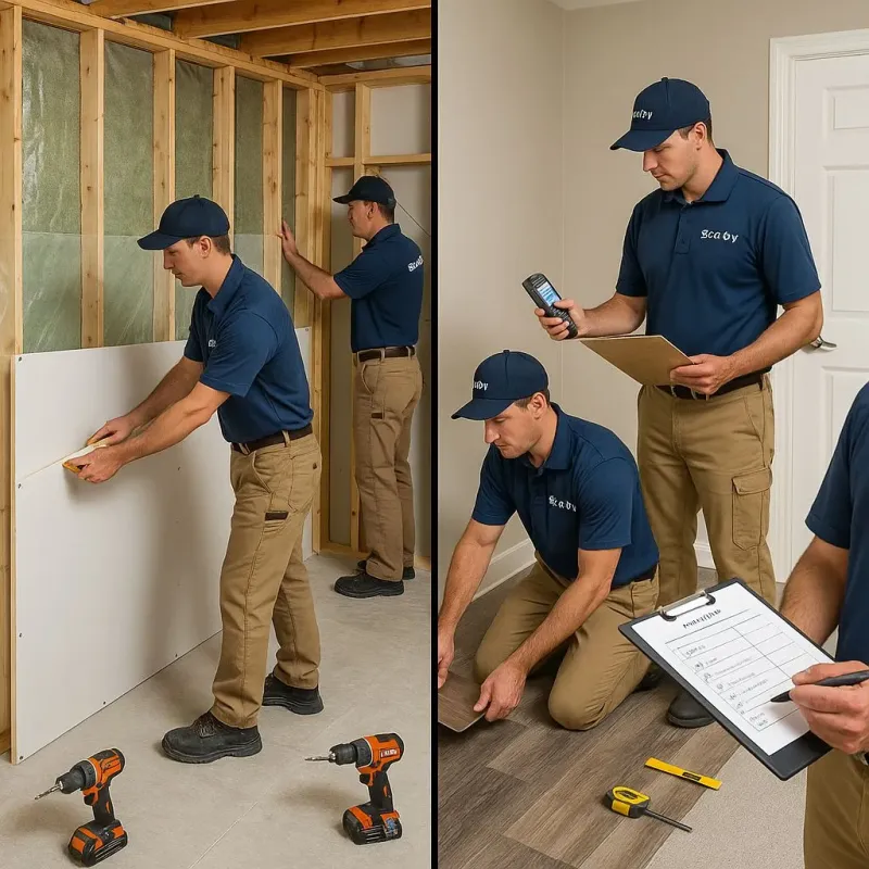 Repairs and Reconstruction process in Berlin, PA