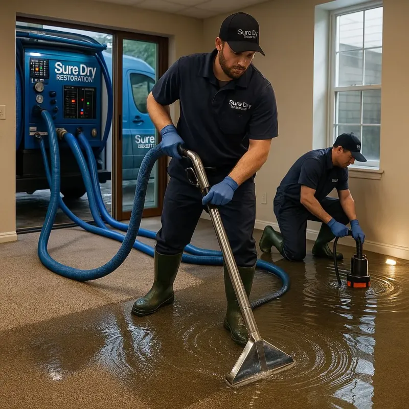 Water Extraction and Removal process in Berlin, PA